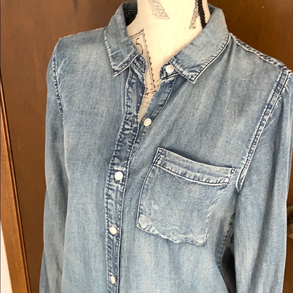 Denim Button down - Picture 3 of 3